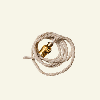 Cream-flex-and-bulb-holder-jute-uk