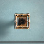Bamboo-square-knob-polished-chrome-front-on