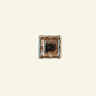 Bamboo-square-knob-polished-chrome