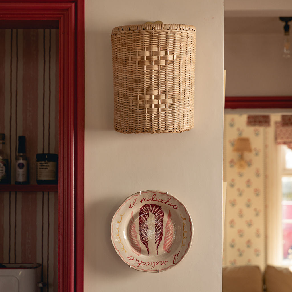 Beatrice Wall Light Shade, Natural lifestyle