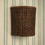 Beatrice Wall Light Shade, Teak lifestyle close up