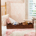 Big-scalloped -tray-teak-on-a-bed
