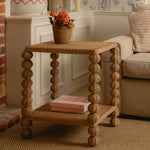 Bobbin-rattan-table-oak-sofa-table-close-up