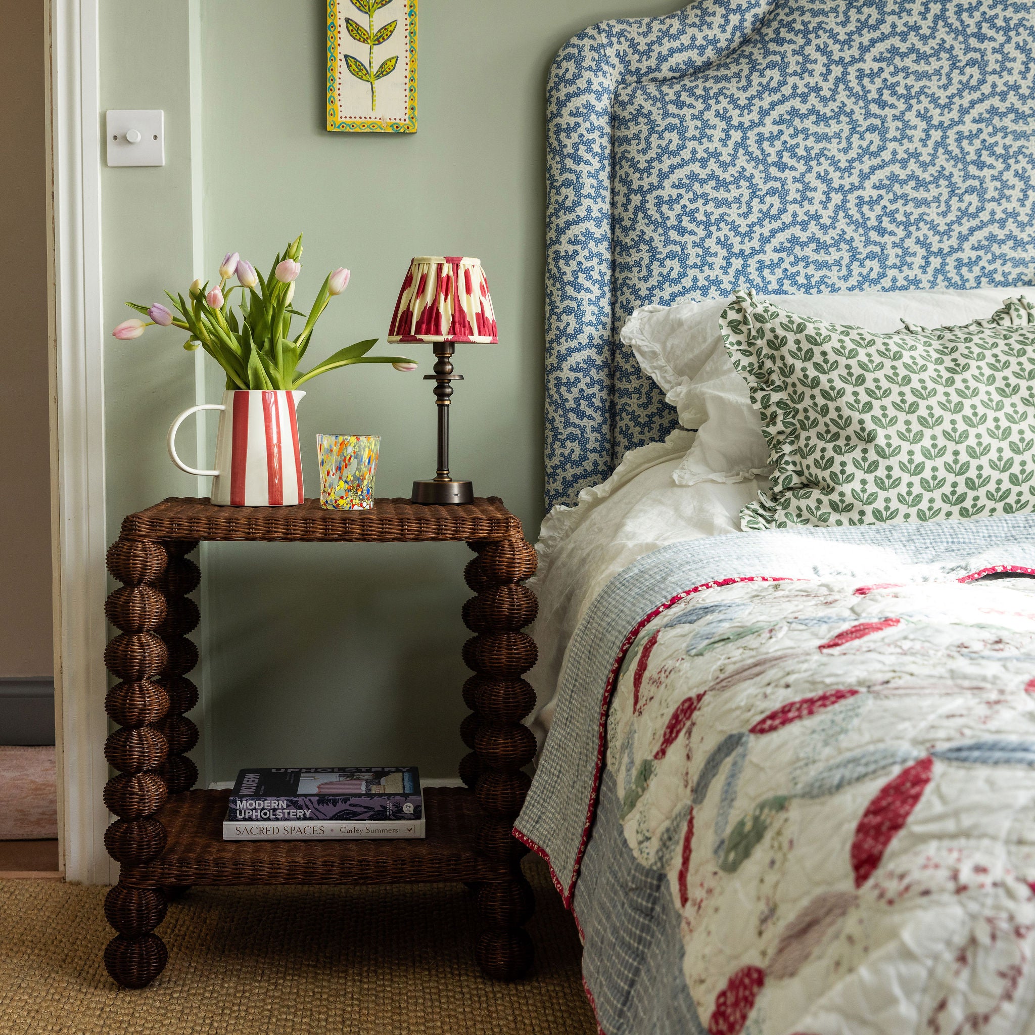 Bobbin-side-table-as-a-bedside-table