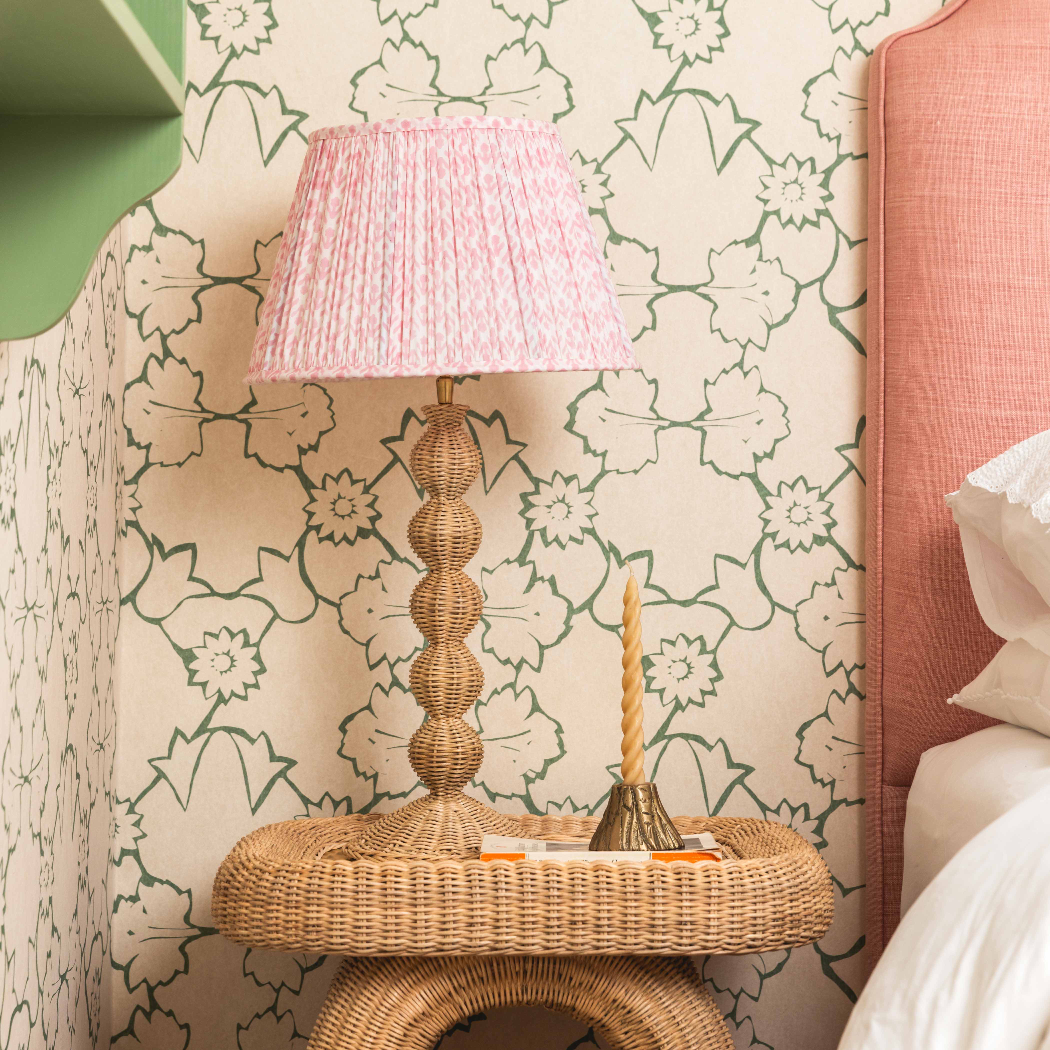 BOBBIN-RATTAN-TABLE-LAMP-ON-RATTAN-TABLE