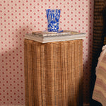 Connie Rattan Side Table, Oak