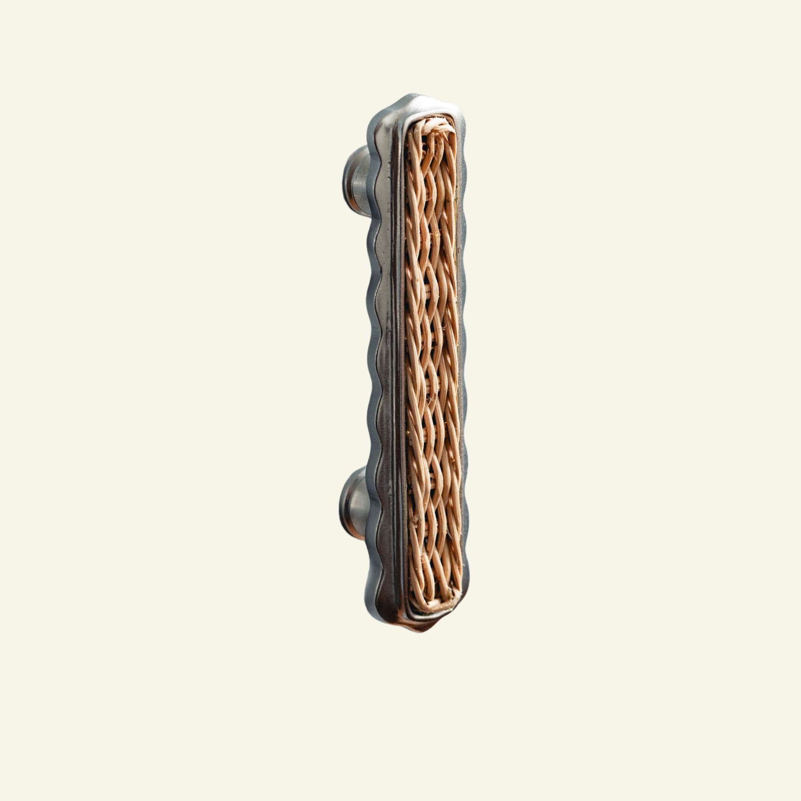 Delilah Handle, Chrome & Natural