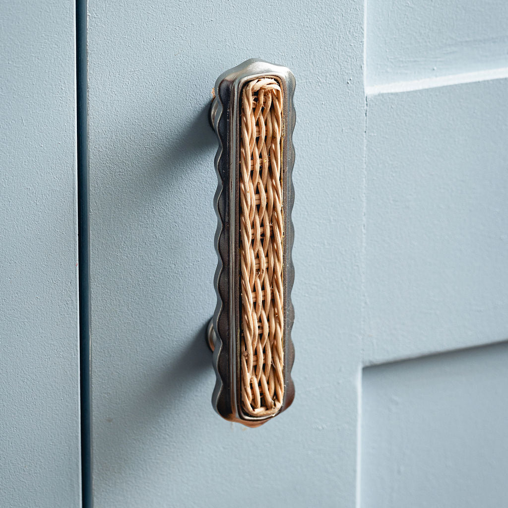 Delilah Handle, Chrome & Natural lifestyle single