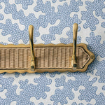 Delilah Hook Rail, Gold & Natural close up two