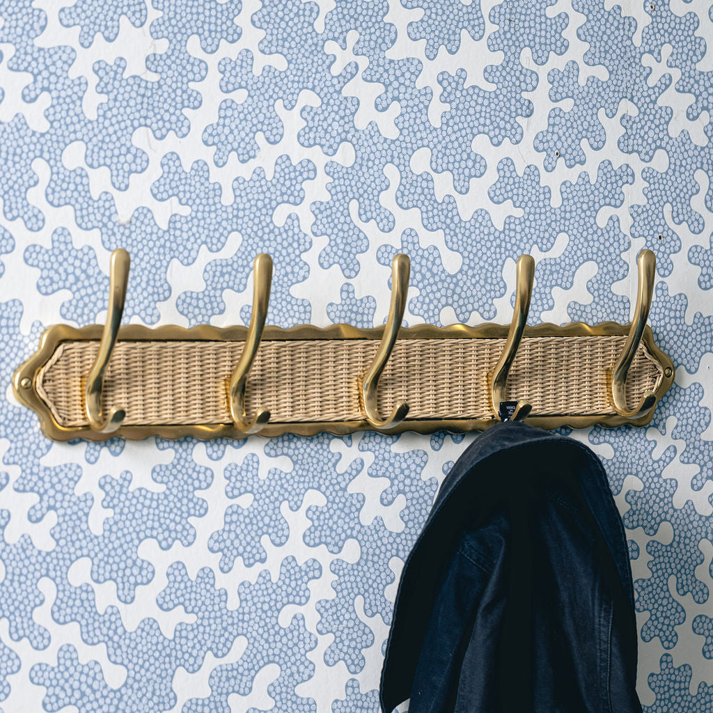 Delilah Hook Rail, Gold & Natural lifestyle