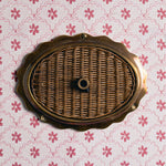 Delilah Oval Ceiling Rose, Aged & Teak Lifestyle