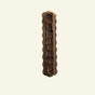 Delilah Rattan Handle, Aged Brass