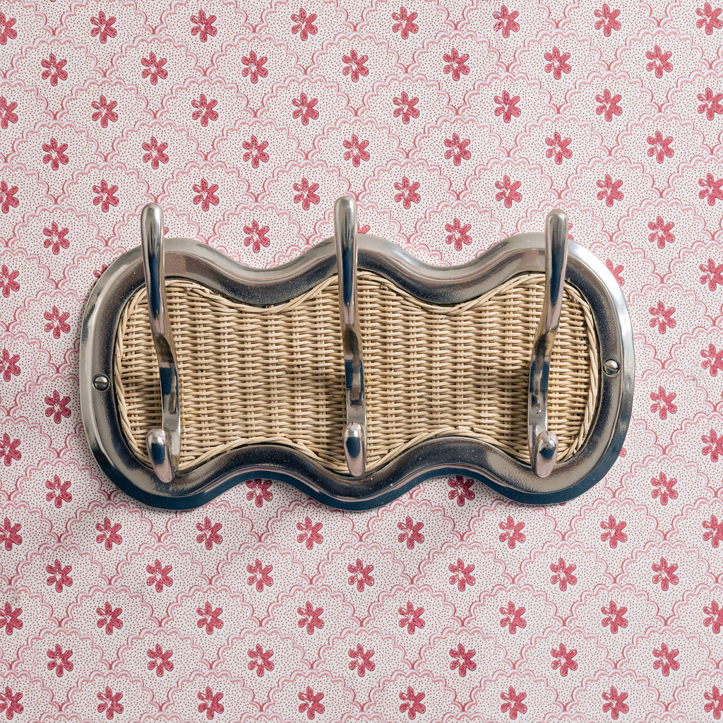 Eliza Hook Rail, Chrome & Natural lifestyle
