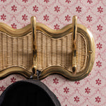 Eliza Hook Rail, Gold & Natural lifestyle close up