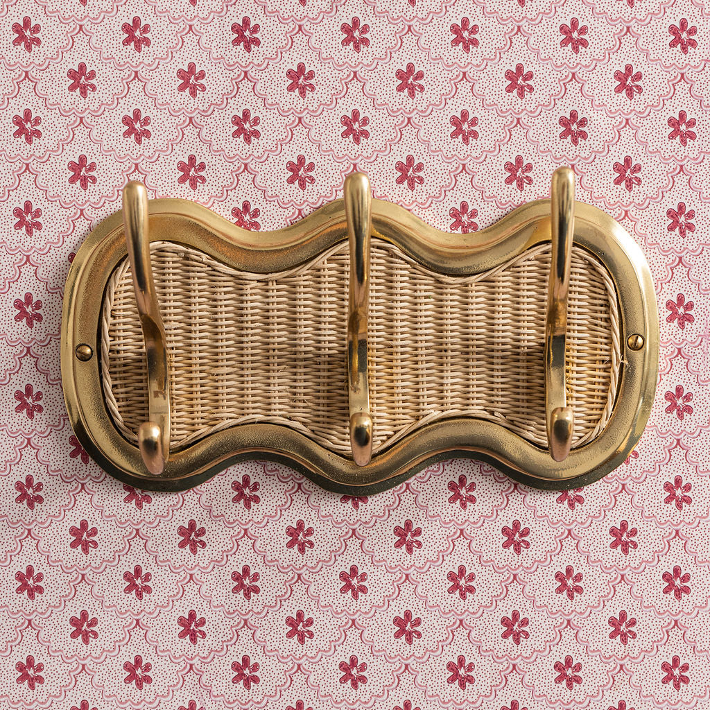 Eliza Hook Rail, Gold & Natural lifestyle front