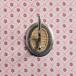 Eliza Single Hook, Chrome & Natural front image