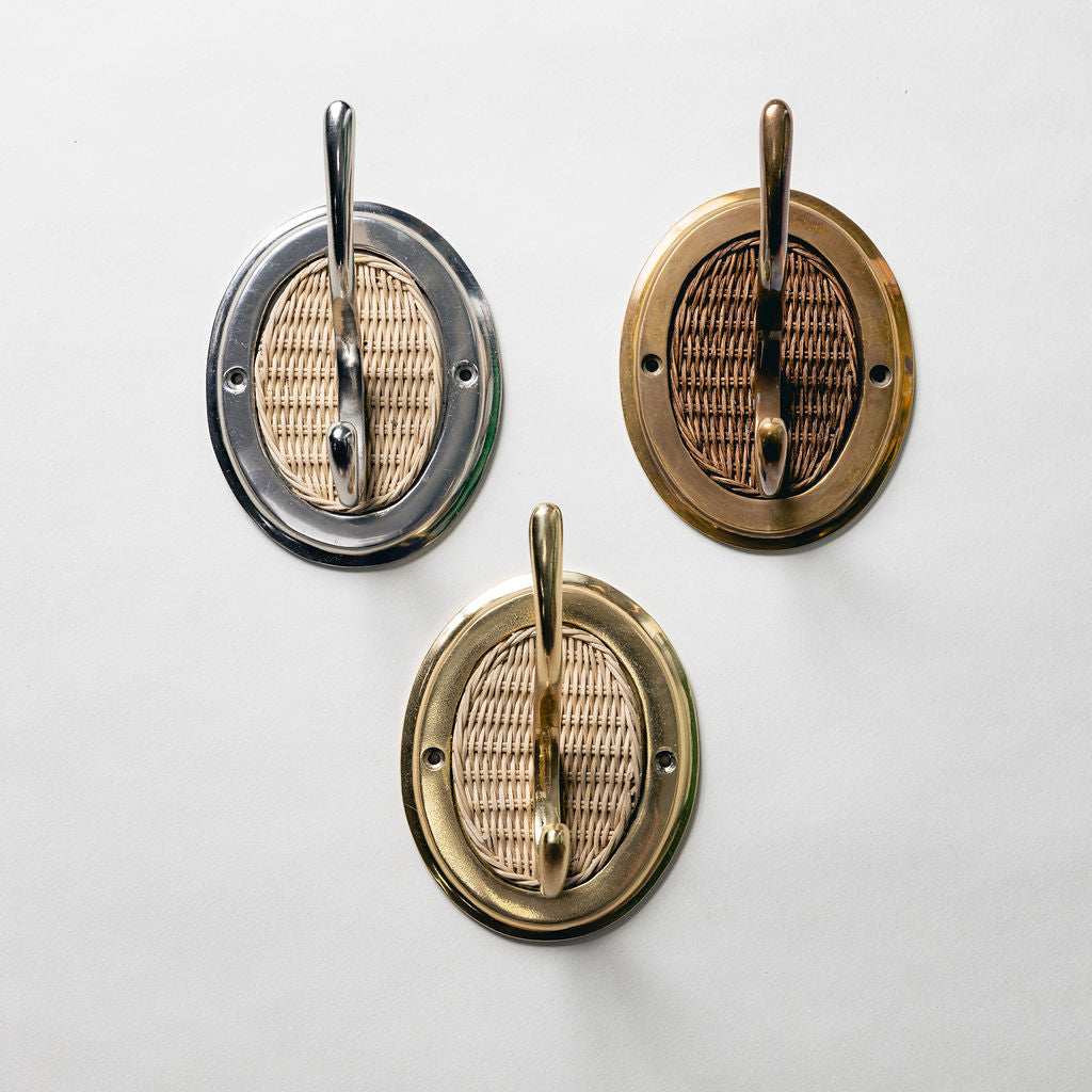 Eliza Single Hook, all finishes