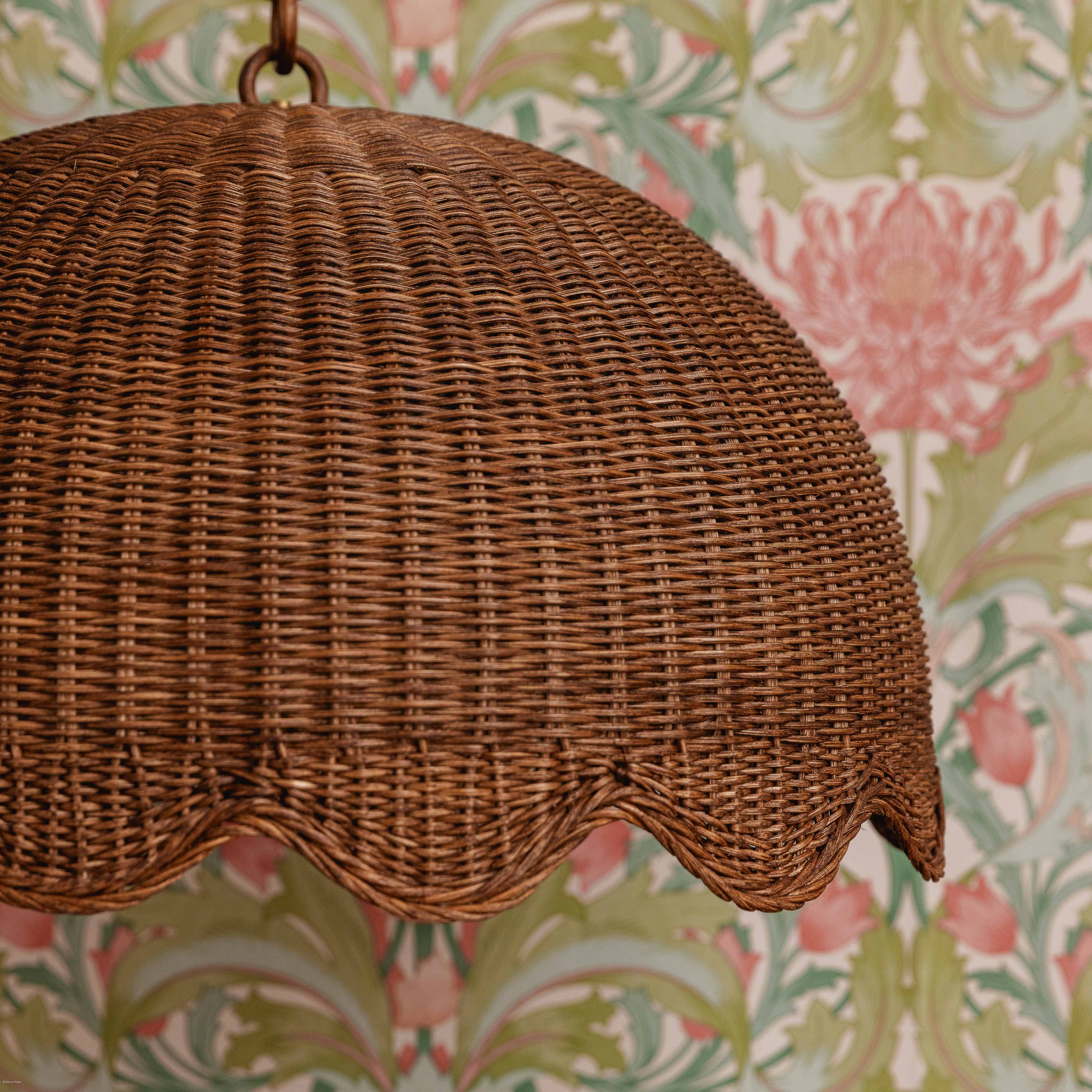 Etta-rattan-pendant-shade-with-chain-teak-large-close-up