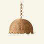 Etta Rattan Pendant Shade, Large Oak