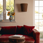 Evelyn Wall Light Shade, Teak lifestyle