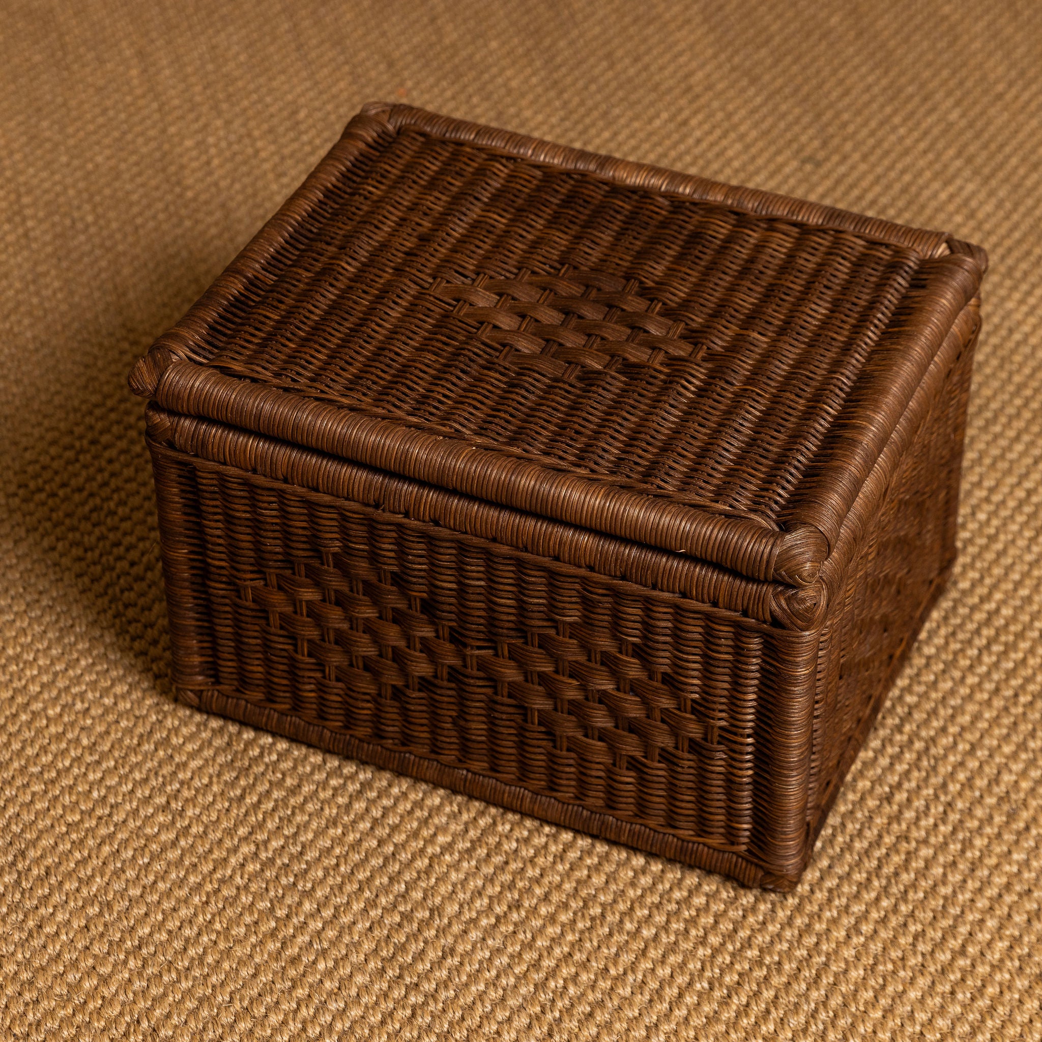Sofie Rattan Storage Box, Small