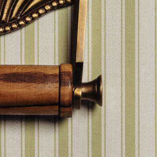 Shell Brass Toilet Roll Holder (Antique)