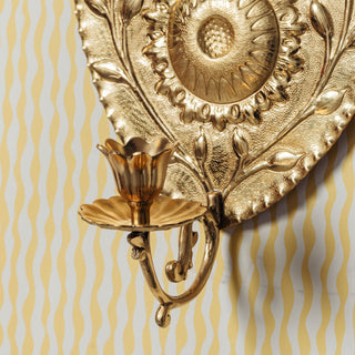 Buttercup Brass Wall Sconce