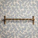 Linley Bamboo Towel Rack, Antique Brass lifestyle