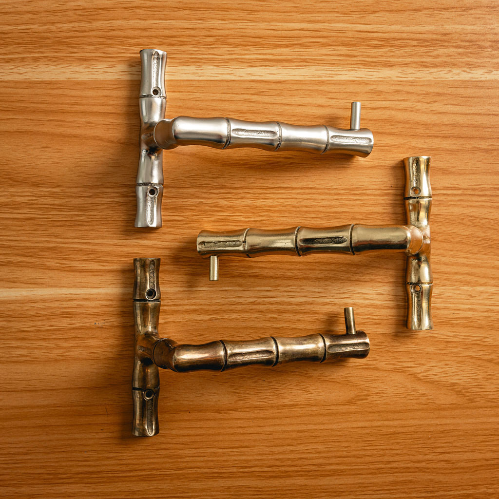 Linley Toilet roll holder all brass