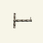 Linley Toilet roll holder chrome brass