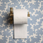Linley Toilet roll holder lacquered brass