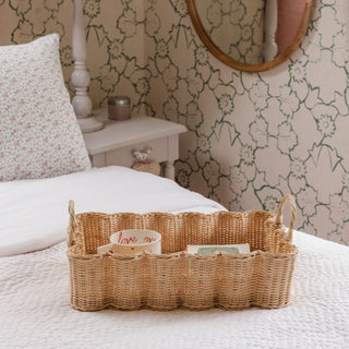 Rattan Wavy Tray Mini (Natural)