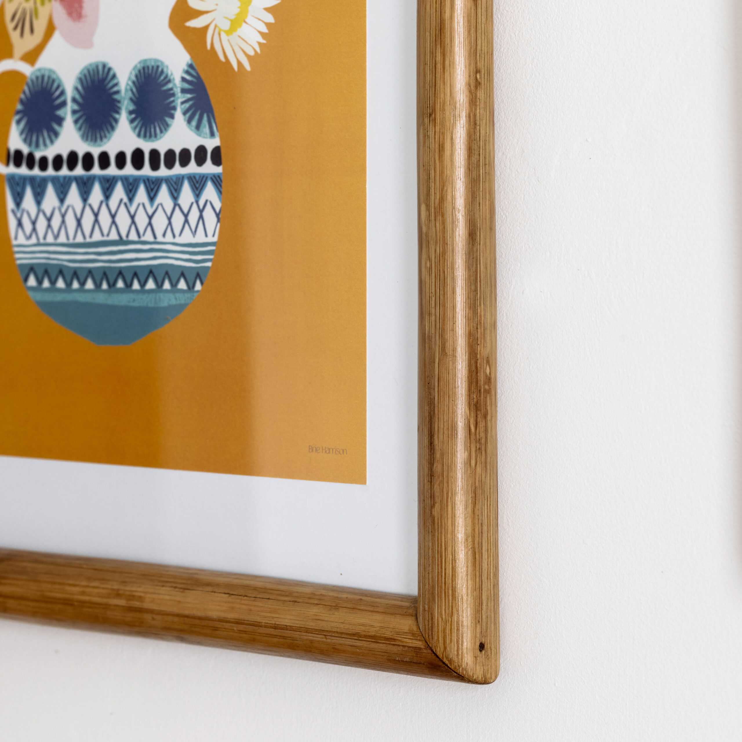 Odin Rattan Picture Frame A4