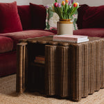 Peony-rattan-coffee-table-with-a-sofa-open-door-close-up-side-angle
