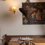 Primrose Rattan Pendant Shade, Teak lifestyle