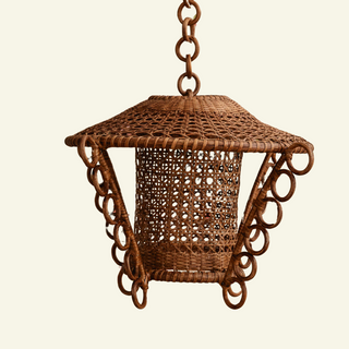 Retro-rattan-pendant-light-lantern-teak