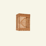 Retro Wall Light Shade, Natural