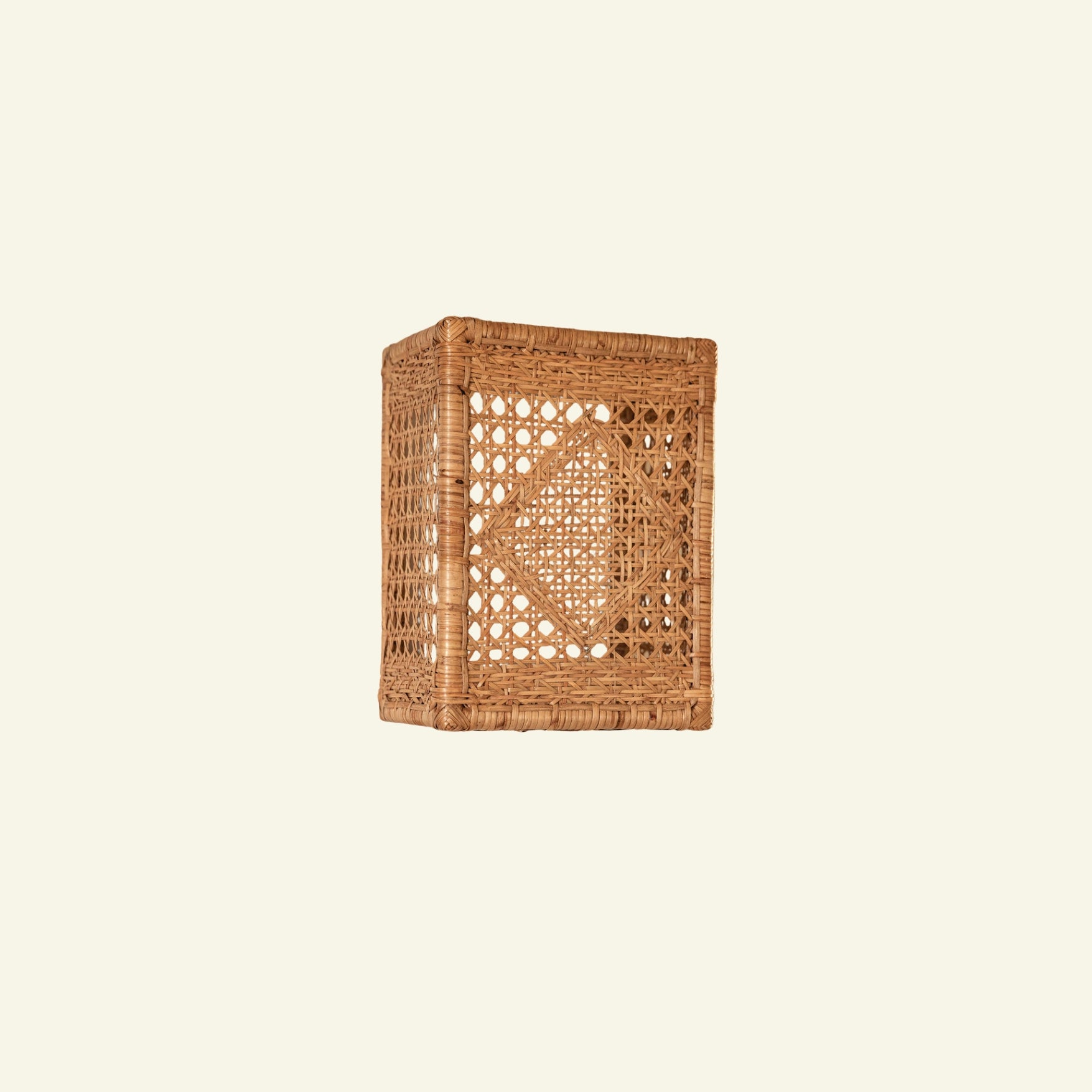 Retro Wall Light Shade, Natural