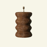 Ripple-rattan-lamp-base