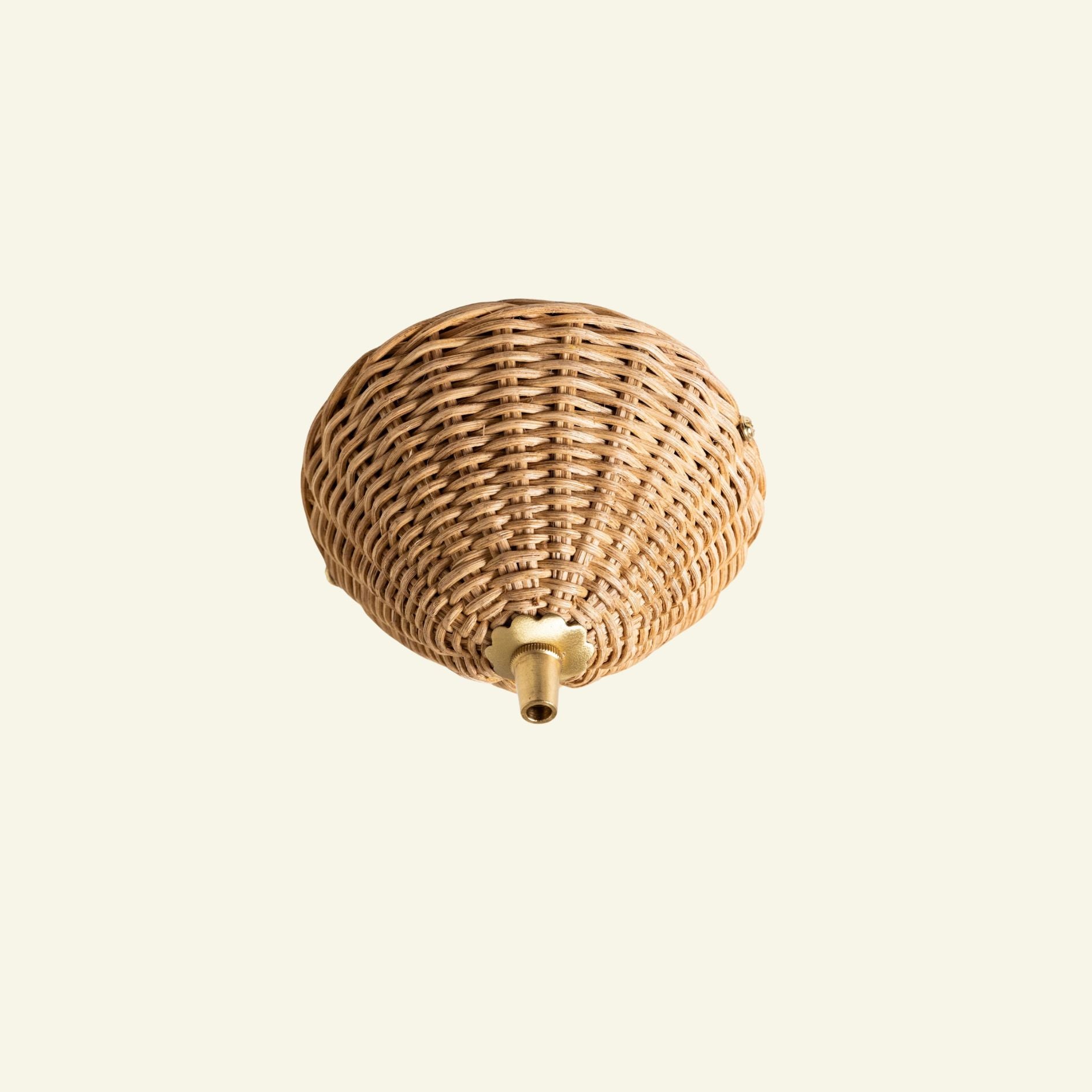 Rita Rattan Ceiling Rose, Natural