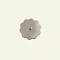 Scallop-ceiling-rose-chrome-brass