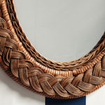 Serena-oval-mirror-teak-close-up