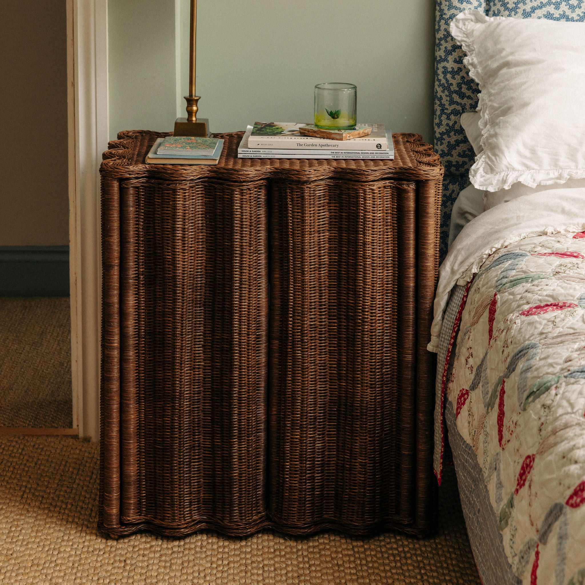 The-flute-rattan-side-table-front-on