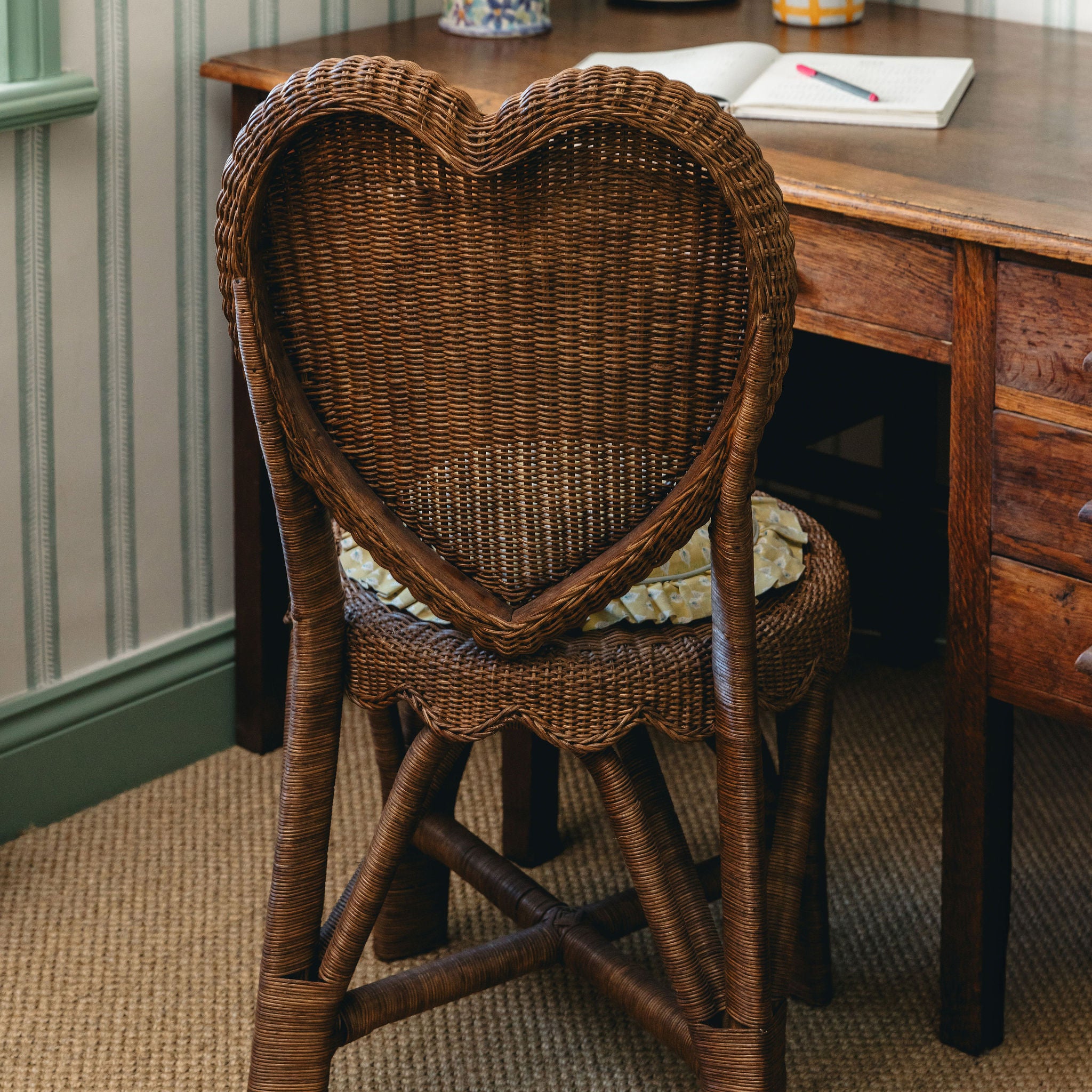 The-rattan-heart-chair-in-a-office-back-image