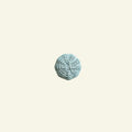 Willow Rattan Knob, Small Blue plain