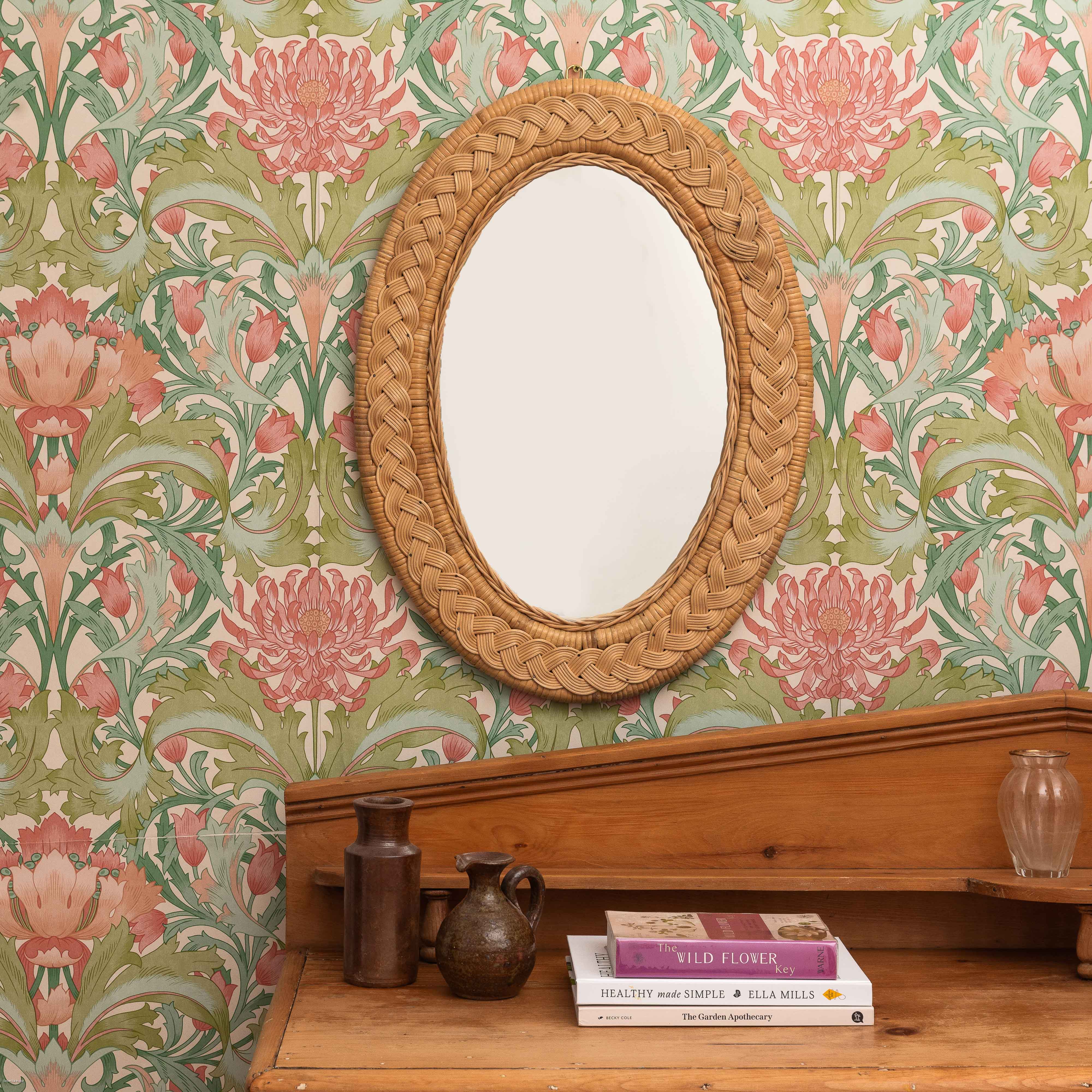 Serena-oval-rattan-mirror