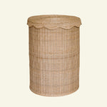 Amina side table/laundry basket