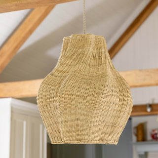 Aurora Rattan Pendant Light/wicker Lampshade