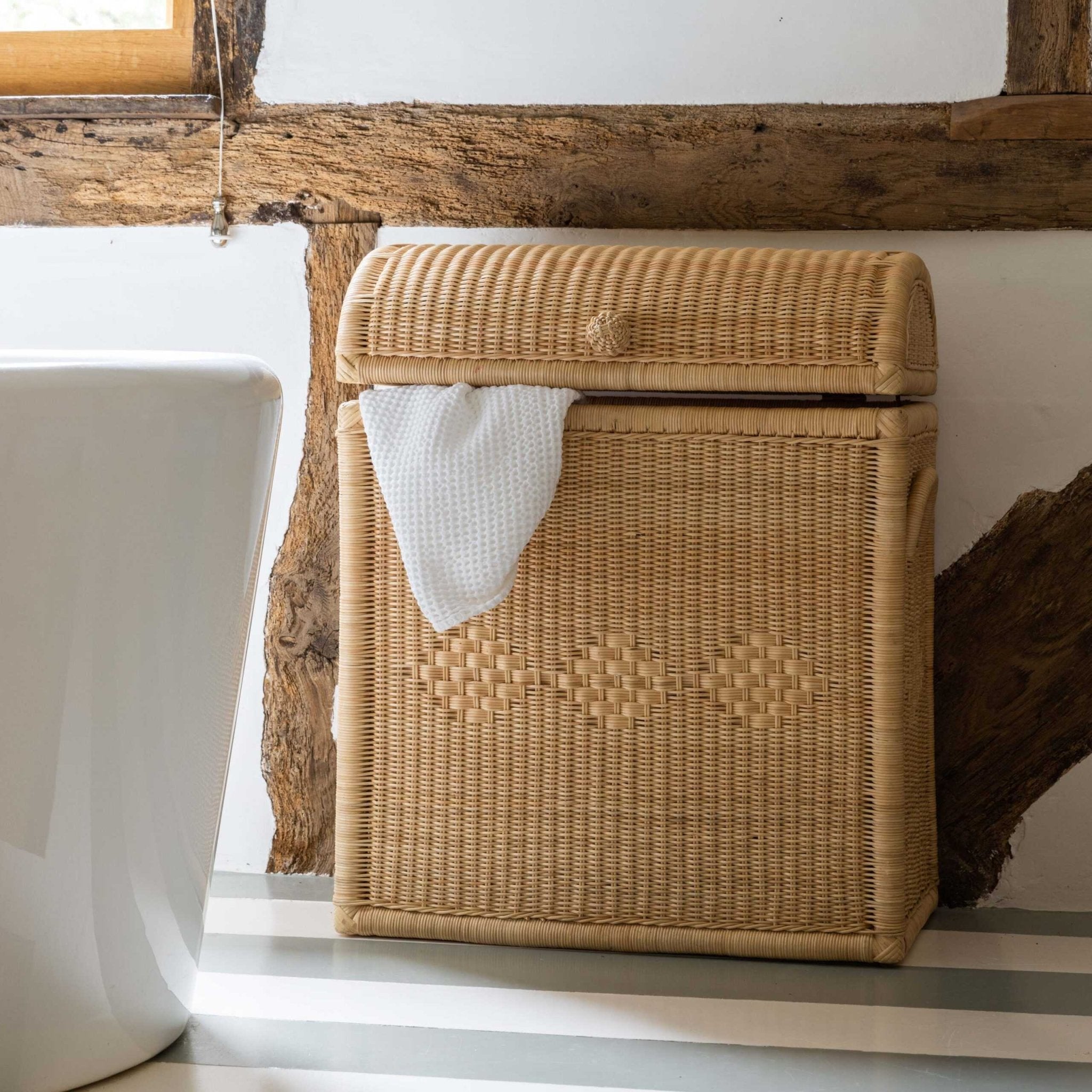 Chest Rattan Laundry Basket