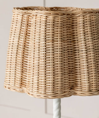 Clover Rattan Lampshade - hastshilp